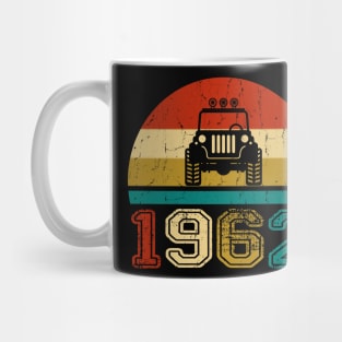 Vintage Jeep 1962 Birthday Jeep Gift Mug